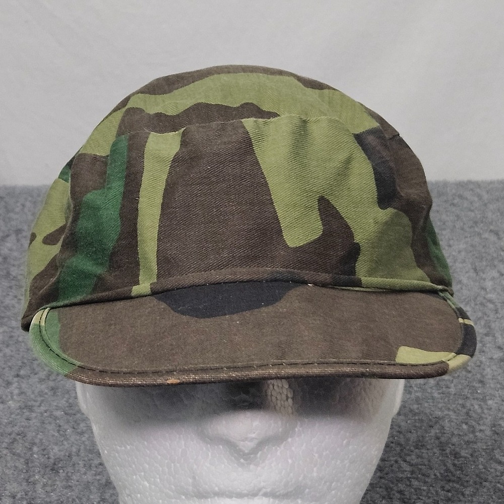 Genuine Ground Cap Patrol Hat Mens OSFM Green Camo Cotton Military Style